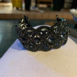 Gorgeous dark blue crystal Apple Watch band for series 4 42mm never worn